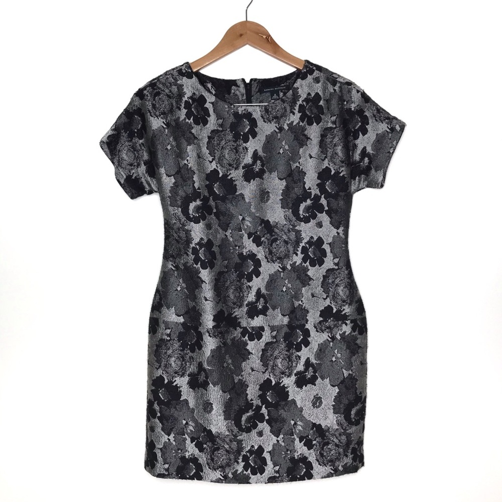 ❌SOLD❌Banana Republic Floral Metallic Dress - Picture 3 of 7
